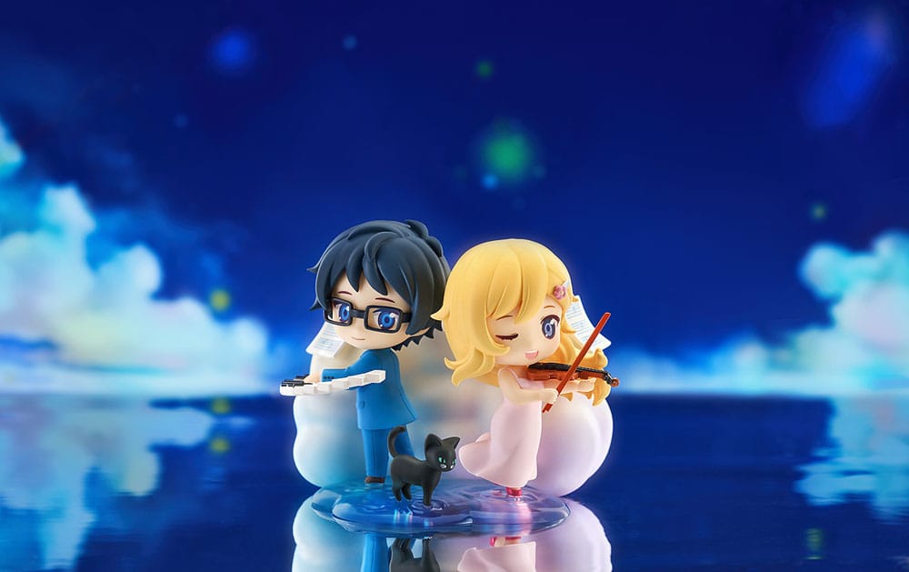 Your Lie in April Minifiguren Qset 2er-Pack Kaori Miyazono & Kosei Arima 9 cm Minifiguren Yokina
