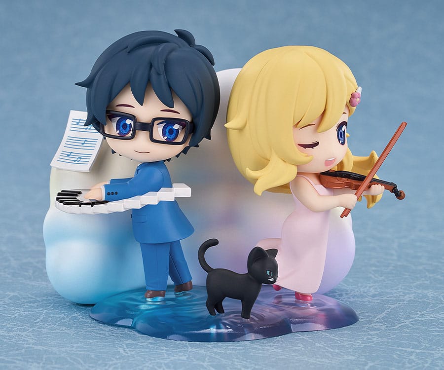 Your Lie in April Minifiguren Qset 2er-Pack Kaori Miyazono & Kosei Arima 9 cm Minifiguren Yokina