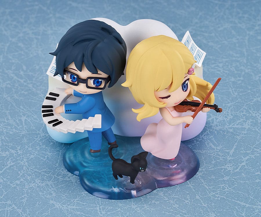 Your Lie in April Minifiguren Qset 2er-Pack Kaori Miyazono & Kosei Arima 9 cm Minifiguren Yokina