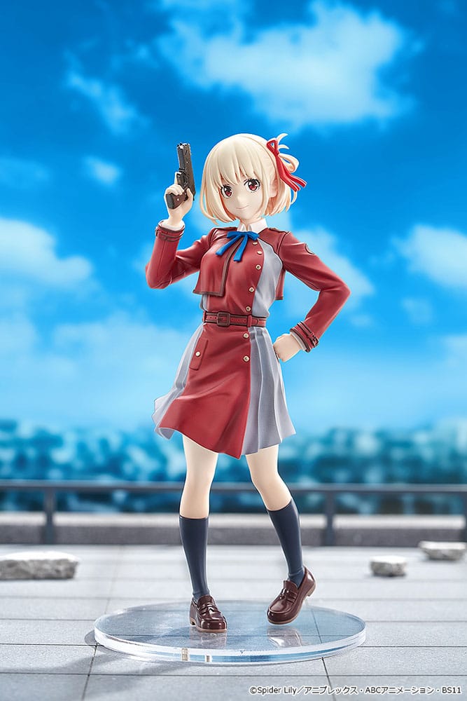 Lycoris Recoil Pop Up Parade PVC Statue Chisato Nishikigi 18 cm Prizefiguren Yokina