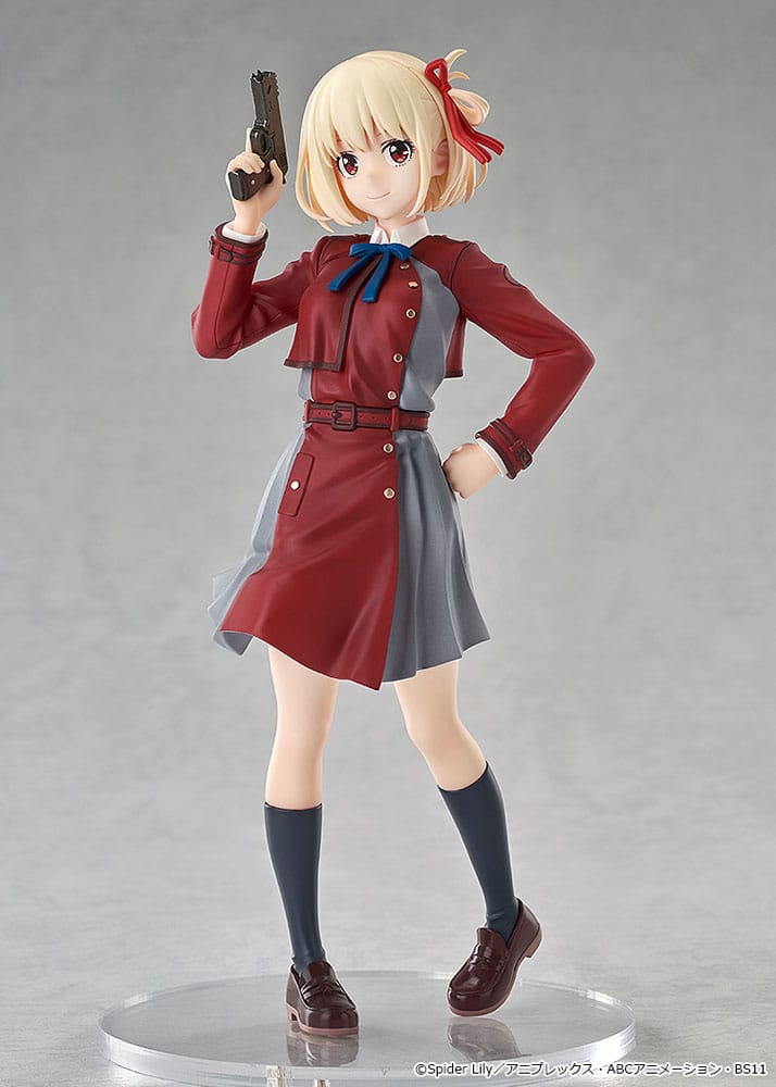Lycoris Recoil Pop Up Parade PVC Statue Chisato Nishikigi 18 cm Prizefiguren Yokina