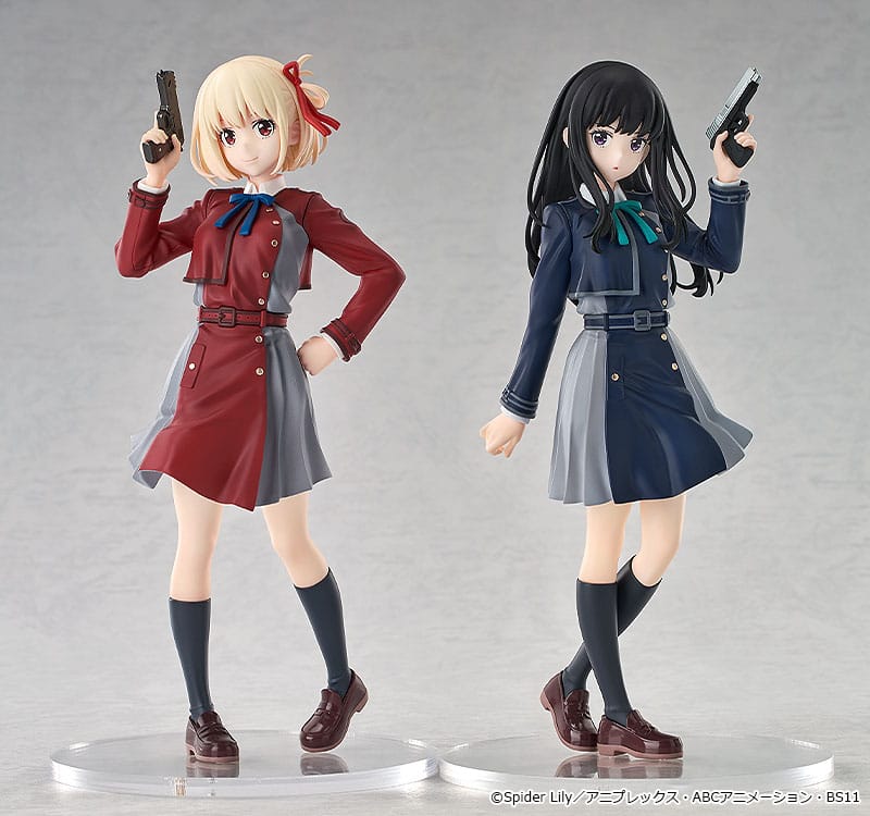 Lycoris Recoil Pop Up Parade PVC Statue Chisato Nishikigi 18 cm Prizefiguren Yokina