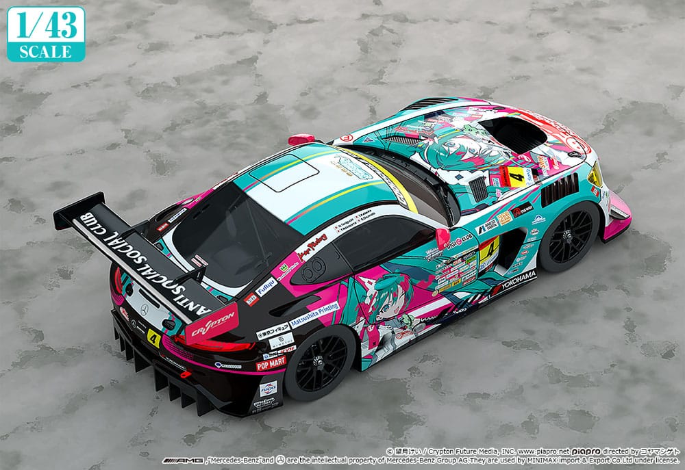 Hatsune Miku GT Project Fahrzeug 1/43 Hatsune Miku AMG 2025 Season Opening Ver. 11 cm Scalefiguren Yokina