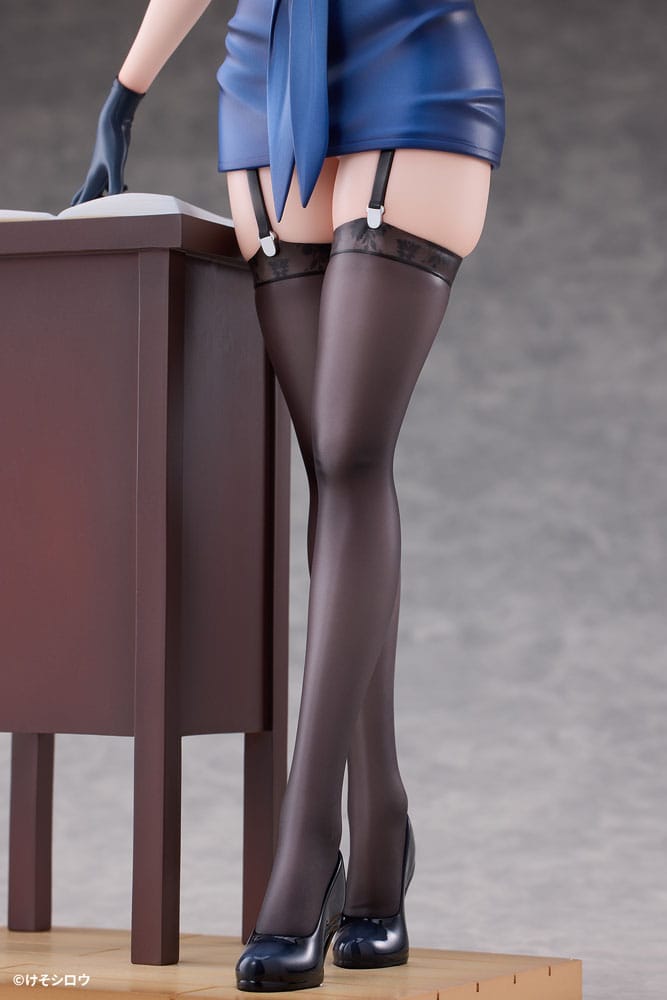 Original Character PVC Statue 1/6 Toutotsu ni Nugidasu Tennen Bijutsu Kyoushi Rumi Illustration by Keso Shirou 28 cm Scalefiguren Yokina