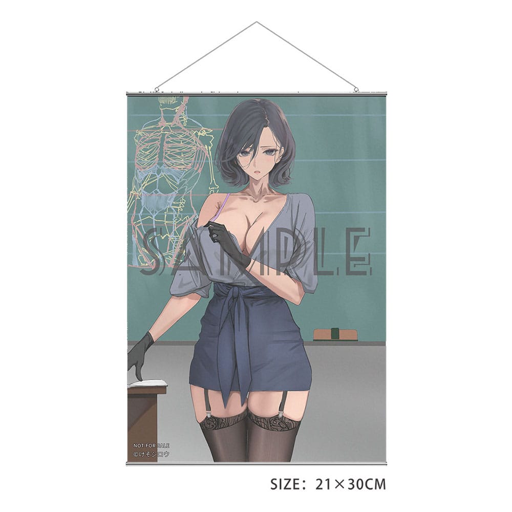Original Character PVC Statue 1/6 Toutotsu ni Nugidasu Tennen Bijutsu Kyoushi Rumi Illustration by Keso Shirou 28 cm Scalefiguren Yokina