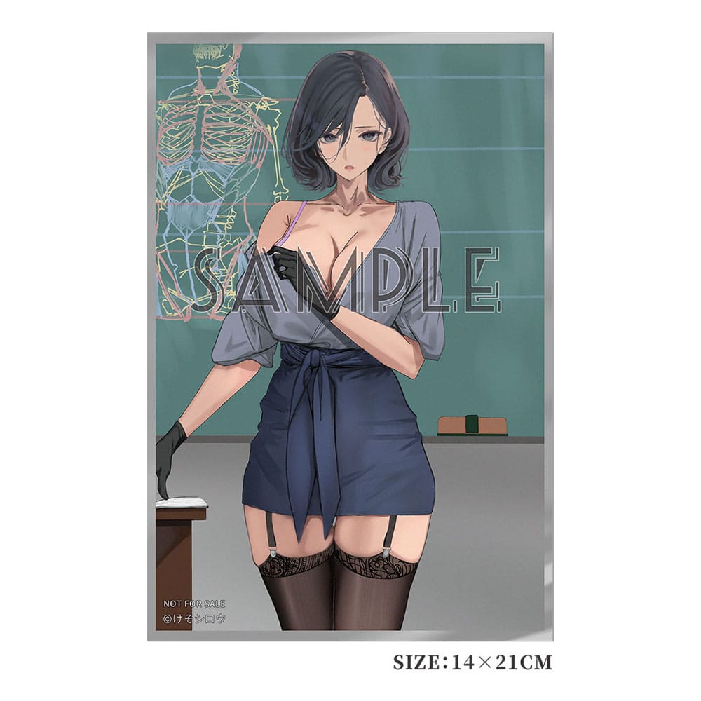 Original Character PVC Statue 1/6 Toutotsu ni Nugidasu Tennen Bijutsu Kyoushi Rumi Illustration by Keso Shirou 28 cm Scalefiguren Yokina