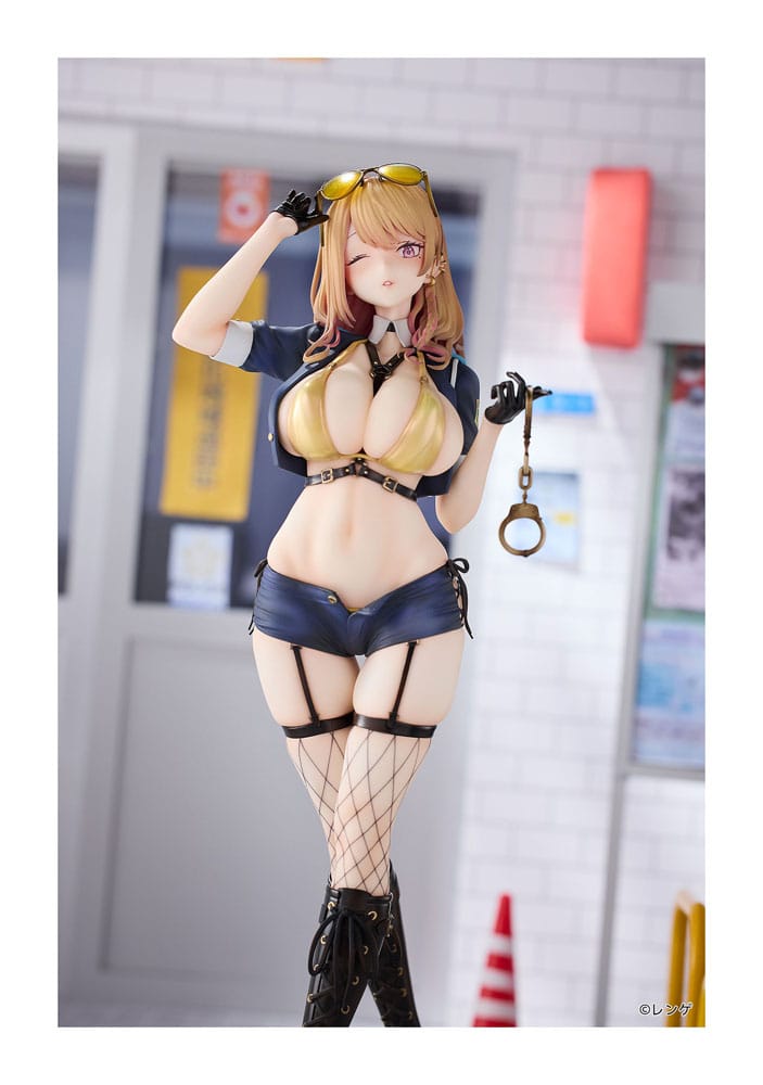 Original Character PVC Statue 1/6 Gal Policewoman Takanashi Arisa Normal Edition 27 cm Scalefiguren Yokina