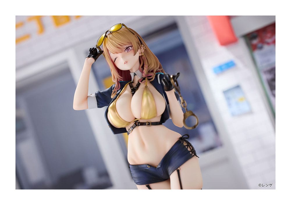 Original Character PVC Statue 1/6 Gal Policewoman Takanashi Arisa Normal Edition 27 cm Scalefiguren Yokina