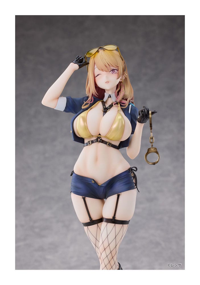 Original Character PVC Statue 1/6 Gal Policewoman Takanashi Arisa Normal Edition 27 cm Scalefiguren Yokina