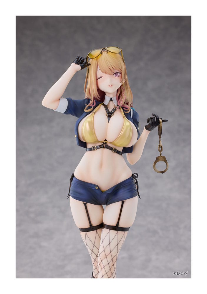 Original Character PVC Statue 1/6 Gal Policewoman Takanashi Arisa Normal Edition 27 cm Scalefiguren Yokina