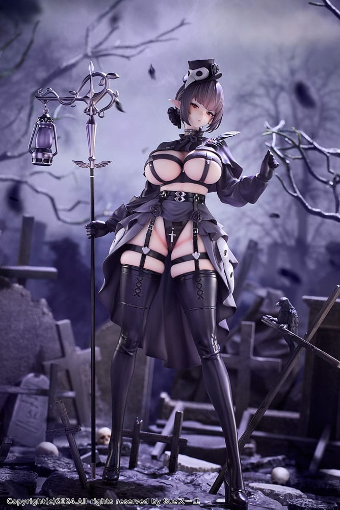 Original Character PVC Statue 1/6 Pest Doctor Kara Deluxe Edition 30 cm Scalefiguren Yokina