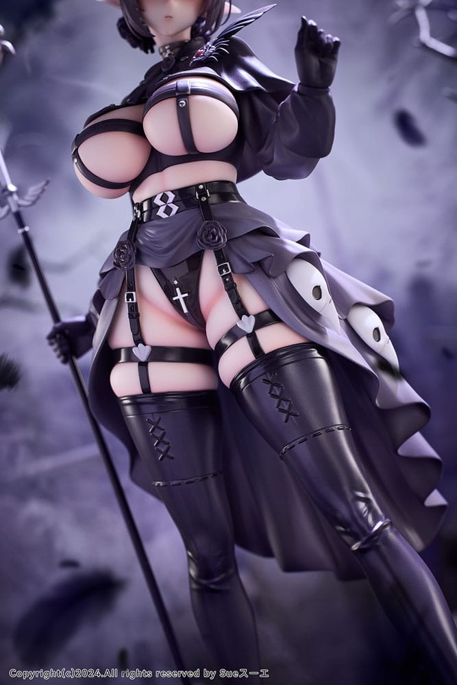 Original Character PVC Statue 1/6 Pest Doctor Kara Deluxe Edition 30 cm Scalefiguren Yokina