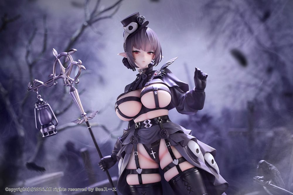Original Character PVC Statue 1/6 Pest Doctor Kara Deluxe Edition 30 cm Scalefiguren Yokina