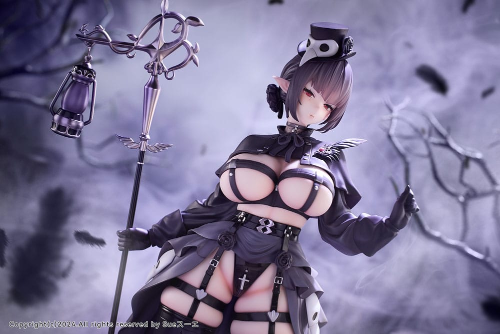 Original Character PVC Statue 1/6 Pest Doctor Kara Deluxe Edition 30 cm Scalefiguren Yokina