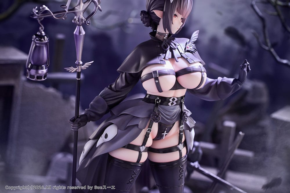 Original Character PVC Statue 1/6 Pest Doctor Kara Deluxe Edition 30 cm Scalefiguren Yokina