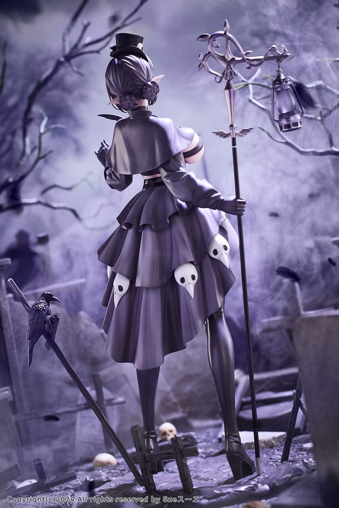 Original Character PVC Statue 1/6 Pest Doctor Kara Deluxe Edition 30 cm Scalefiguren Yokina