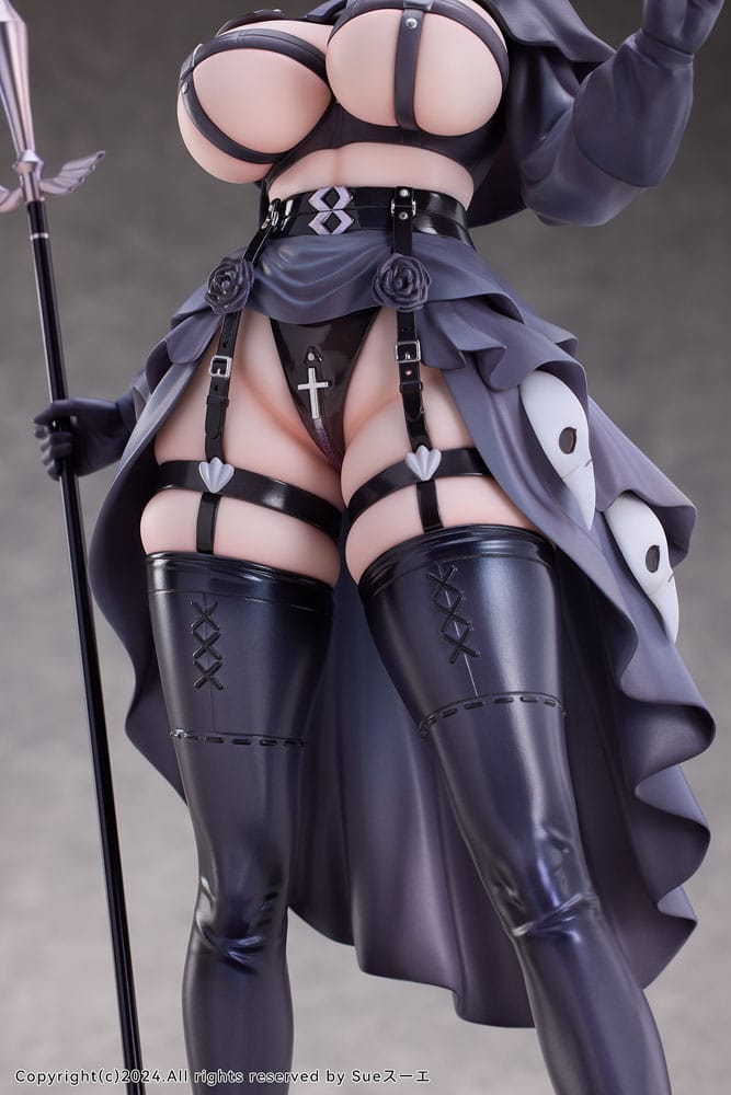 Original Character PVC Statue 1/6 Pest Doctor Kara Deluxe Edition 30 cm Scalefiguren Yokina