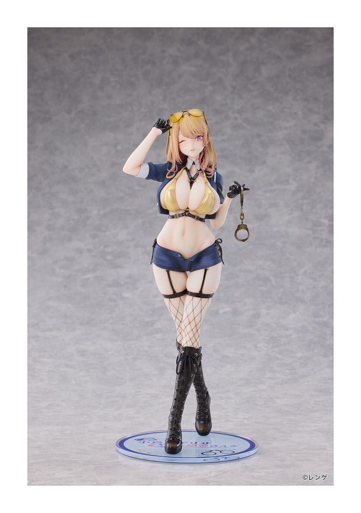 Original Character PVC Statue 1/6 Gal Policewoman Takanashi Arisa Deluxe Edition 27 cm Scalefiguren Yokina