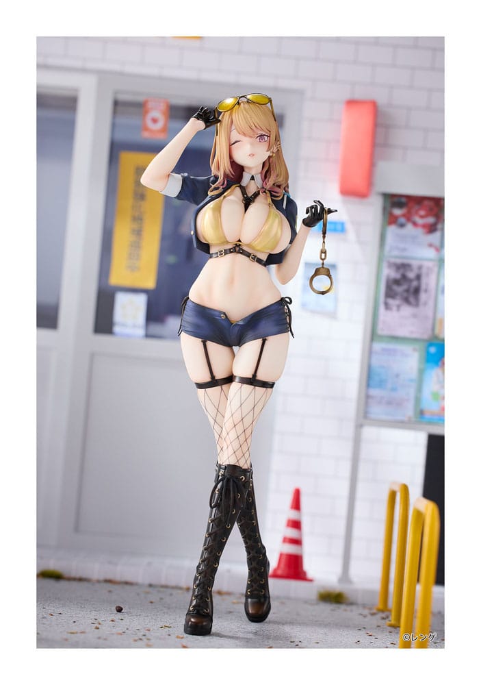 Original Character PVC Statue 1/6 Gal Policewoman Takanashi Arisa Deluxe Edition 27 cm Scalefiguren Yokina