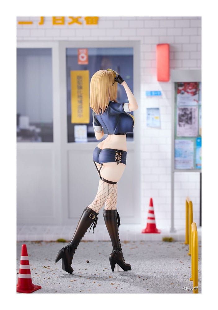 Original Character PVC Statue 1/6 Gal Policewoman Takanashi Arisa Deluxe Edition 27 cm Scalefiguren Yokina