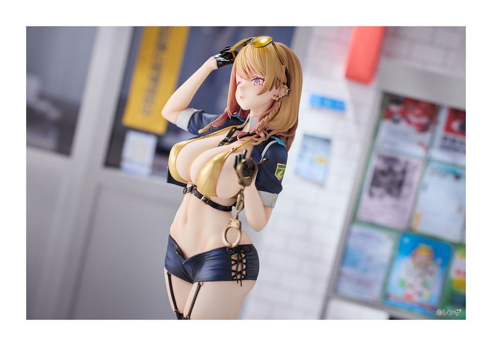 Original Character PVC Statue 1/6 Gal Policewoman Takanashi Arisa Deluxe Edition 27 cm Scalefiguren Yokina