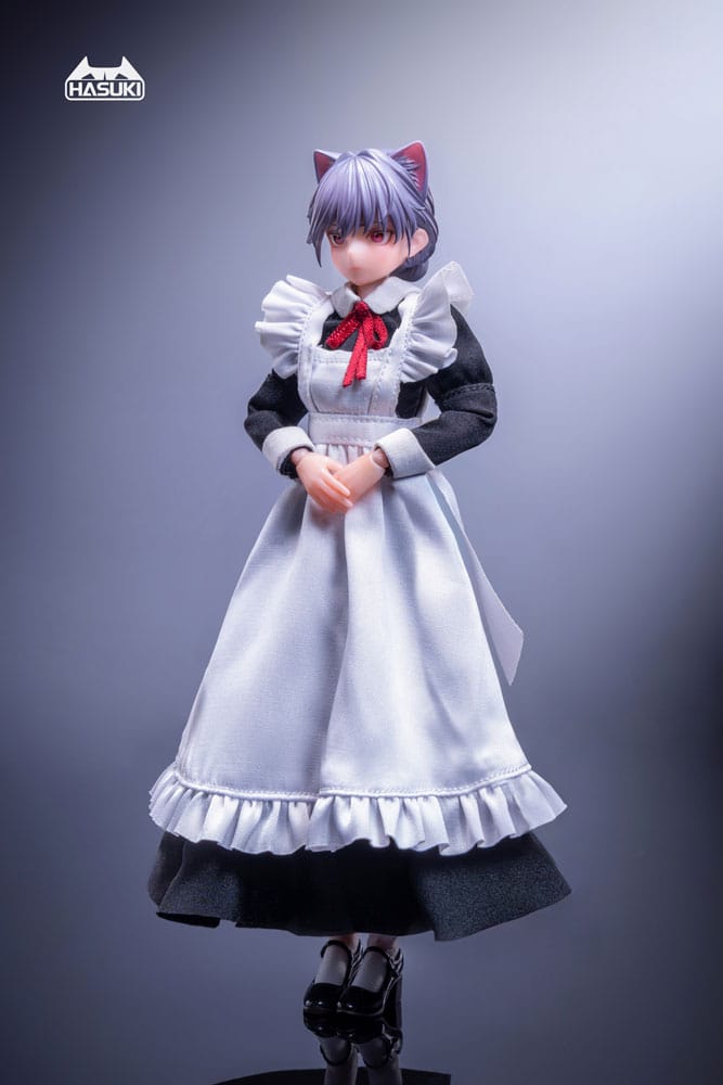 Pocket Art Actionfigur 1/12 PA010 Maid Gunner FKEY 15 cm Figmas Yokina