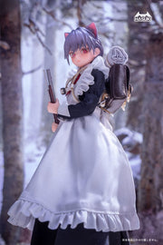 Pocket Art Actionfigur 1/12 PA010 Maid Gunner FKEY 15 cm Figmas Yokina