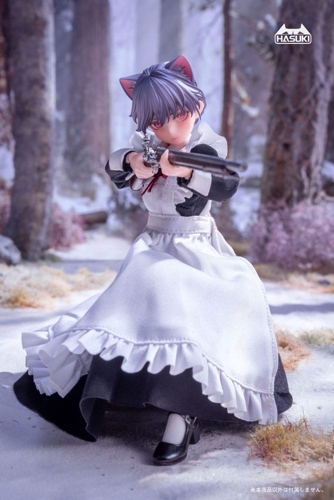 Pocket Art Actionfigur 1/12 PA010 Maid Gunner FKEY 15 cm Figmas Yokina