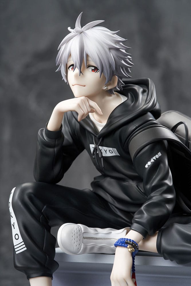Neon Genesis Evangelion PVC Statue 1/7 Kaworu Nagisa Original Color Ver. Radio Eva Part 3 18 cm Scalefiguren Yokina