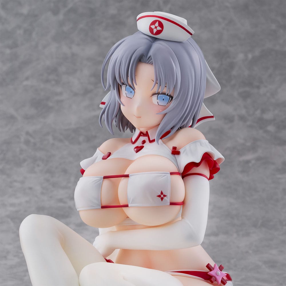 Shinobi Master Senran Kagura: New Link PVC Statue 1/4 Yumi: Sexy Nurse Ver. 20 cm Scalefiguren Yokina