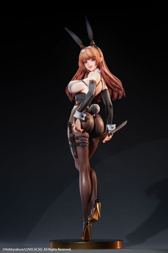 Original Illustration PVC Statue 1/7 Psycho Bunny illustration by LOVECACAO Deluxe Edition 30 cm Scalefiguren Yokina