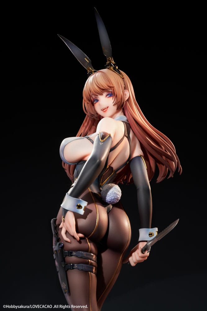 Original Illustration PVC Statue 1/7 Psycho Bunny illustration by LOVECACAO Deluxe Edition 30 cm Scalefiguren Yokina