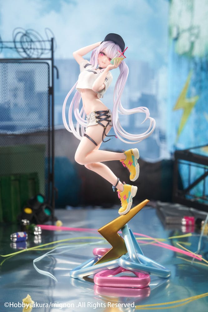 Original Illustration PVC Statue 1/7 Spark illustration by mignon 28 cm Scalefiguren Yokina