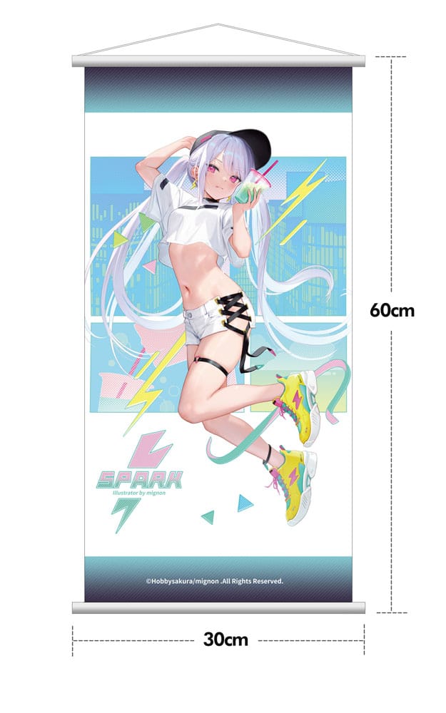 Original Illustration PVC Statue 1/7 Spark illustration by mignon Deluxe Edition 28 cm Scalefiguren Yokina