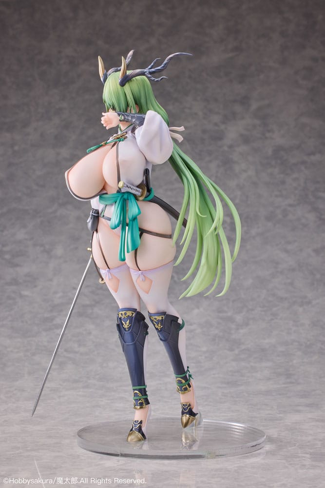 Original Character PVC Statue 1/6 Dokuganryu-chan Illustrated by Mataro Deluxe Edition 30 cm Scalefiguren Yokina