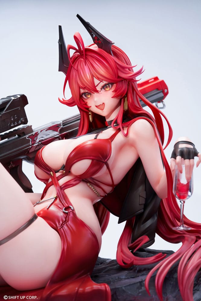 Goddess of Victory: Nikke PVC Statue 1/4 Red Hood Nonsense Red 28 cm Scalefiguren Yokina