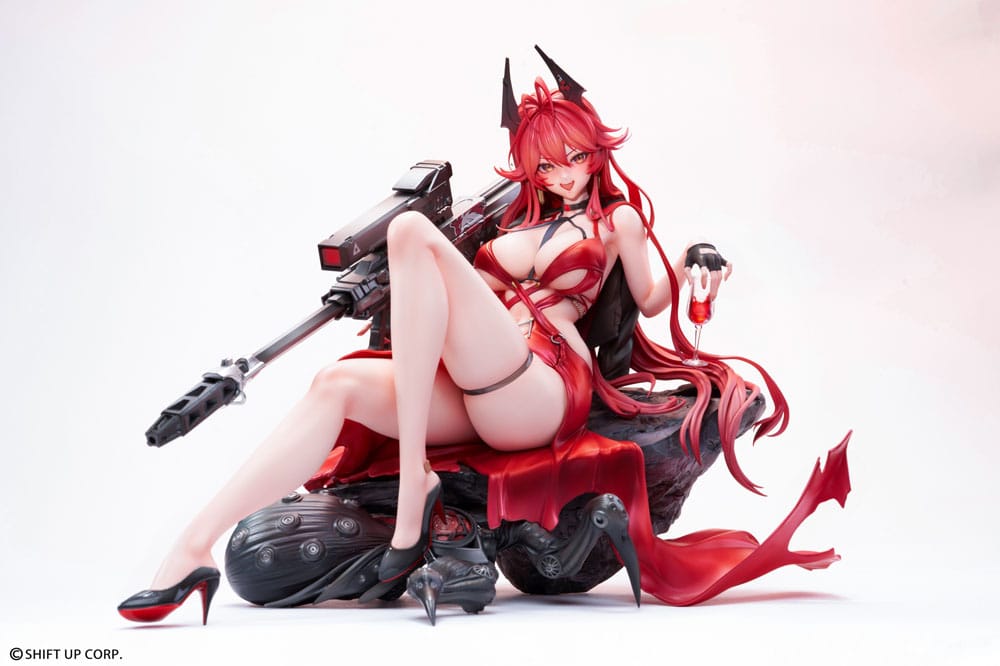 Goddess of Victory: Nikke PVC Statue 1/4 Red Hood Nonsense Red Deluxe Edtition 28 cm Scalefiguren Yokina