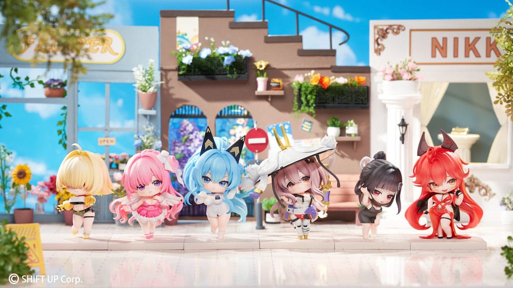 Goddess of Victory: Nikke SAC Series Mini-Figuren 6er-Pack Chibi Vol. 2 10 cm Minifiguren Yokina