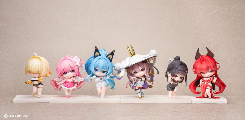 Goddess of Victory: Nikke SAC Series Mini-Figuren 6er-Pack Chibi Vol. 2 10 cm Minifiguren Yokina