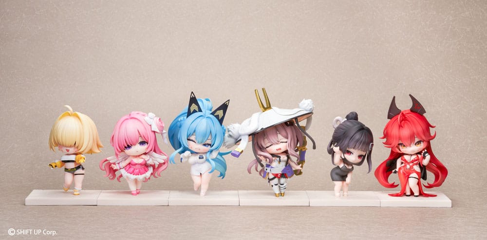 Goddess of Victory: Nikke SAC Series Mini-Figuren 6er-Pack Chibi Vol. 2 10 cm Minifiguren Yokina