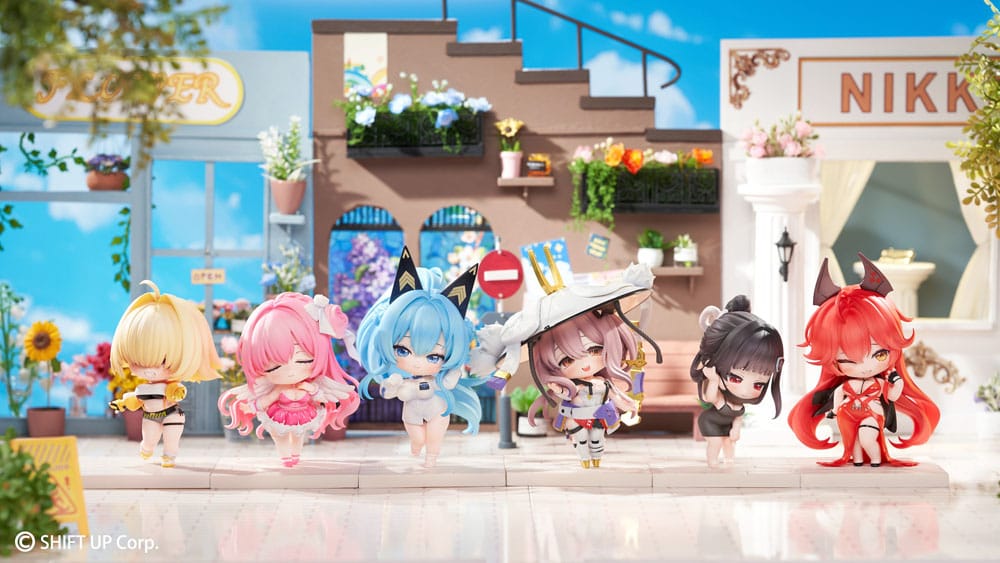 Goddess of Victory: Nikke SAC Series Mini-Figuren 6er-Pack Chibi Vol. 2 10 cm Minifiguren Yokina