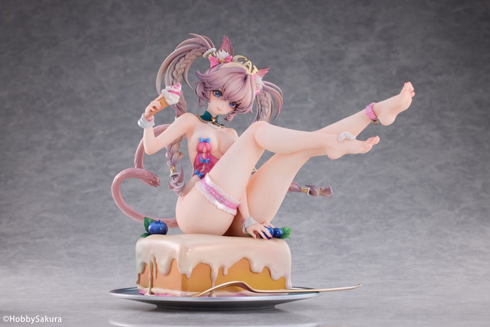Original Character PVC Statue 1/6 Sweet Cat Illustration by Tuzhate Deluxe Edition 20 cm Scalefiguren Yokina