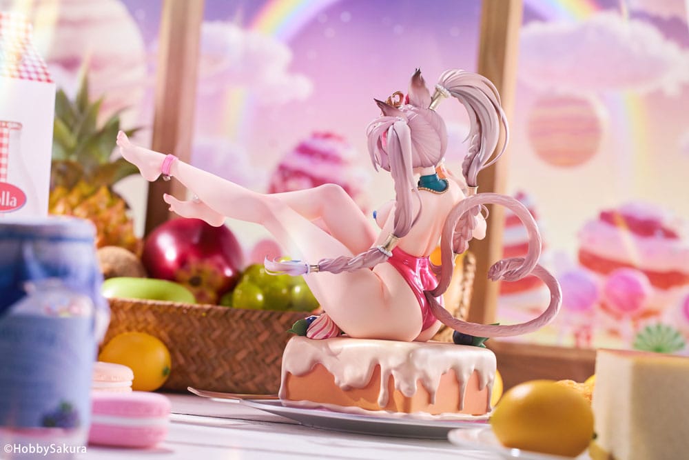 Original Character PVC Statue 1/6 Sweet Cat Illustration by Tuzhate Deluxe Edition 20 cm Scalefiguren Yokina