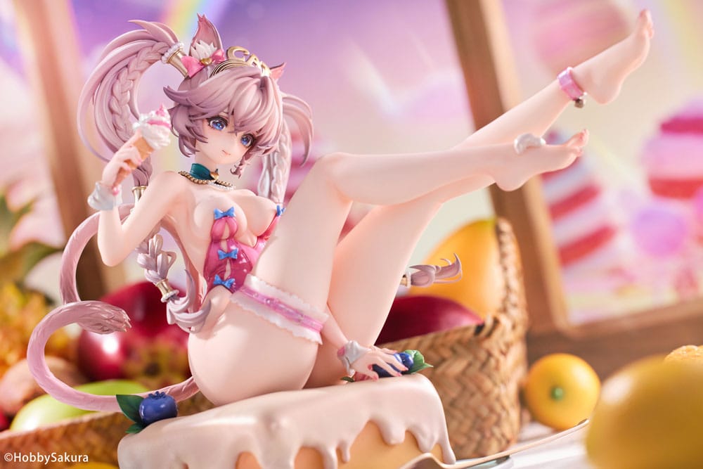 Original Character PVC Statue 1/6 Sweet Cat Illustration by Tuzhate Deluxe Edition 20 cm Scalefiguren Yokina