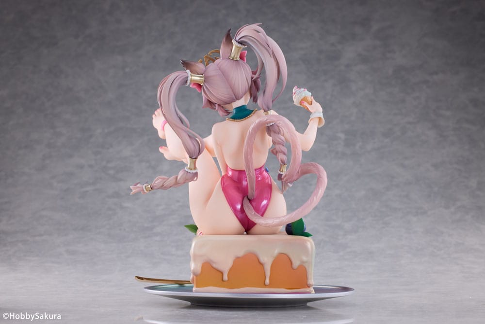 Original Character PVC Statue 1/6 Sweet Cat Illustration by Tuzhate Deluxe Edition 20 cm Scalefiguren Yokina