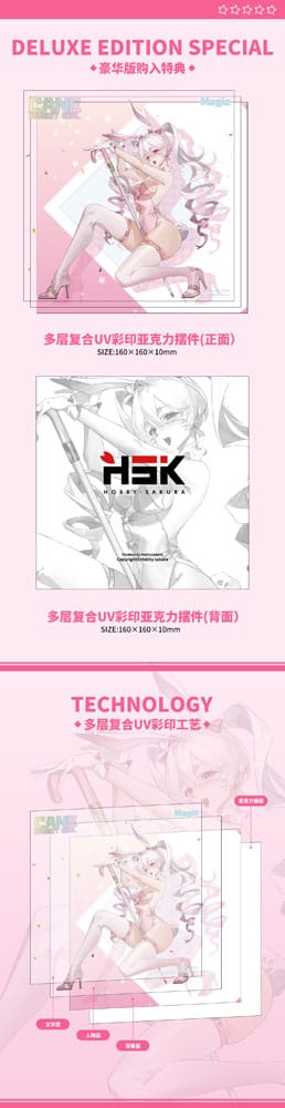 Original Character PVC Statue 1/6 Cane Rabbit Girl Deluxe Edition 22 cm Scalefiguren Yokina