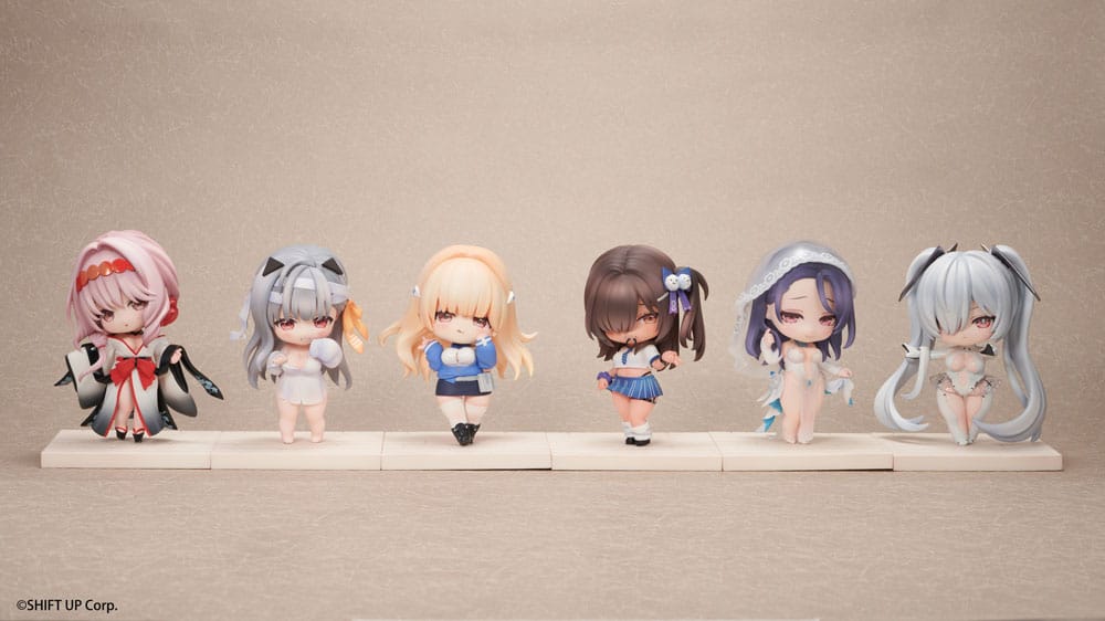 Goddess of Victory: Nikke SAC Series Mini-Figuren 6er-Pack Chibi Vol. 3 10 cm Prizefiguren Yokina