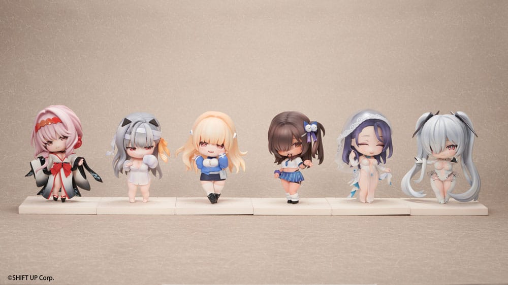 Goddess of Victory: Nikke SAC Series Mini-Figuren 6er-Pack Chibi Vol. 3 10 cm Prizefiguren Yokina