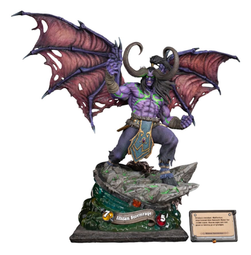 Hearthstone Statue Illidan Stormrage 55 cm Prizefiguren Yokina