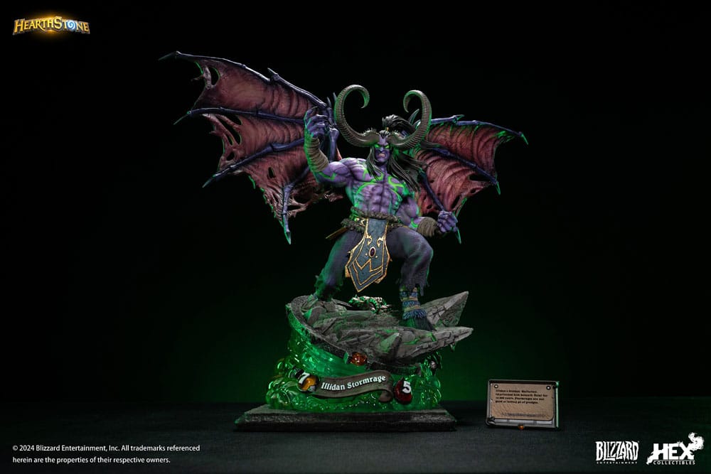 Hearthstone Statue Illidan Stormrage 55 cm Prizefiguren Yokina